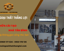 Sửa chữa cải tạo nhà Tân Bình - Nâng tầm không gian sống nhà bạn 